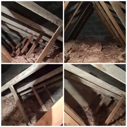 Open-cell foam removal — Spray Foam Removal project in Surrey