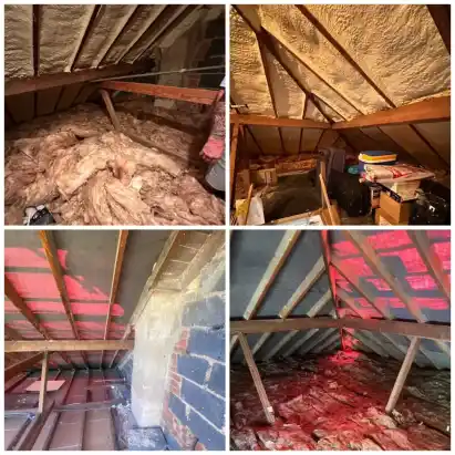 Spray foam clearance — Spray Foam Removal project in Surrey