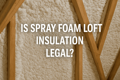 Is-spray-foam-loft-insulation-legal