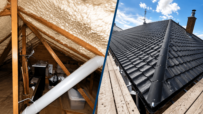 Case Study: Roof Replacement and Open Cell Spray Foam Removal – 130m²