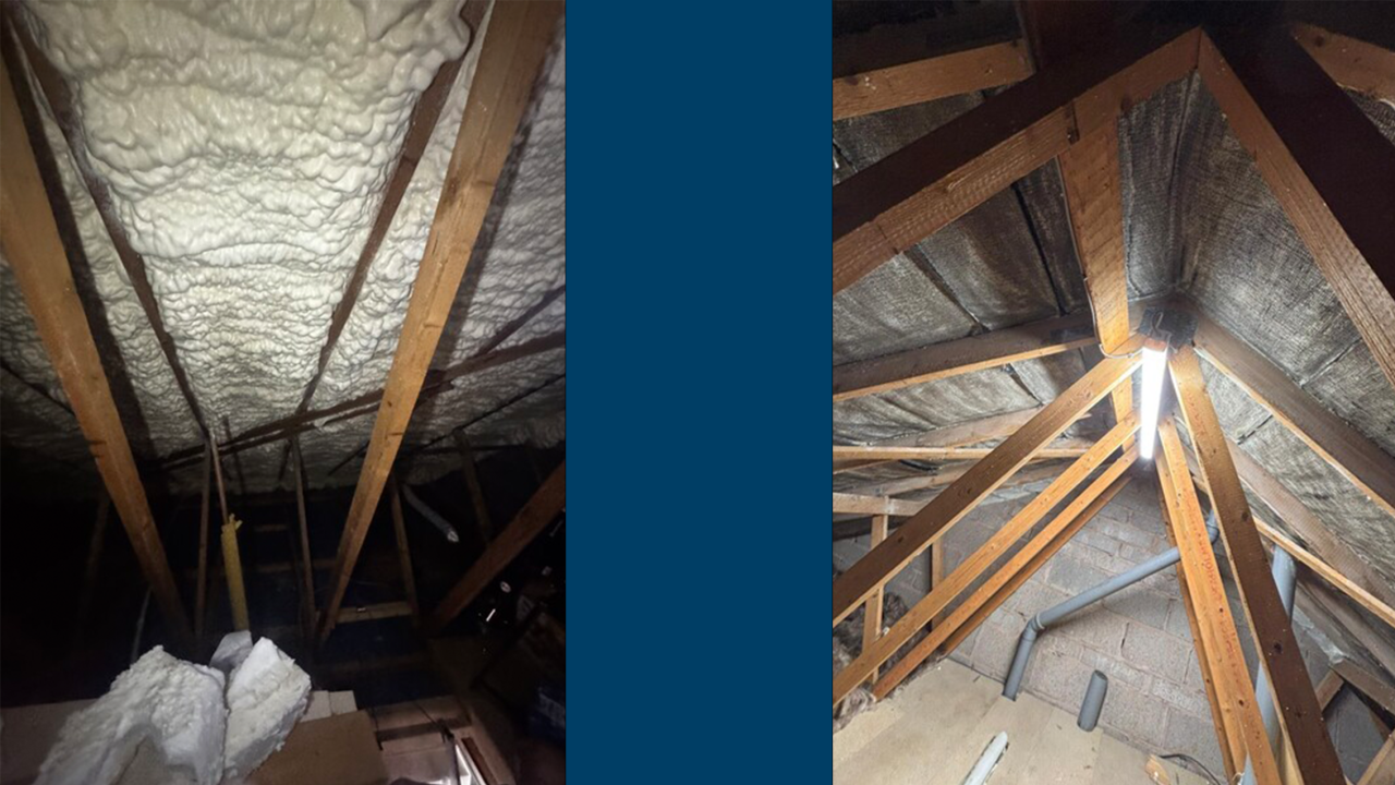 Roof Replacement and Spray Foam Removal – 130m²