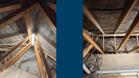 Case Study: Removal of Spray Foam Insulation and Loft Insulation Upgrade