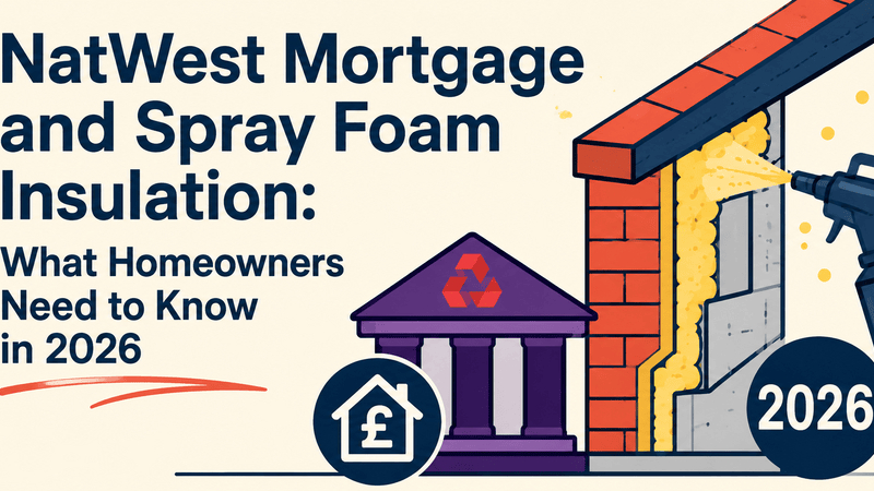 NatWest Mortgage and Spray Foam Insulation: What Homeowners Need to Know in 2026
