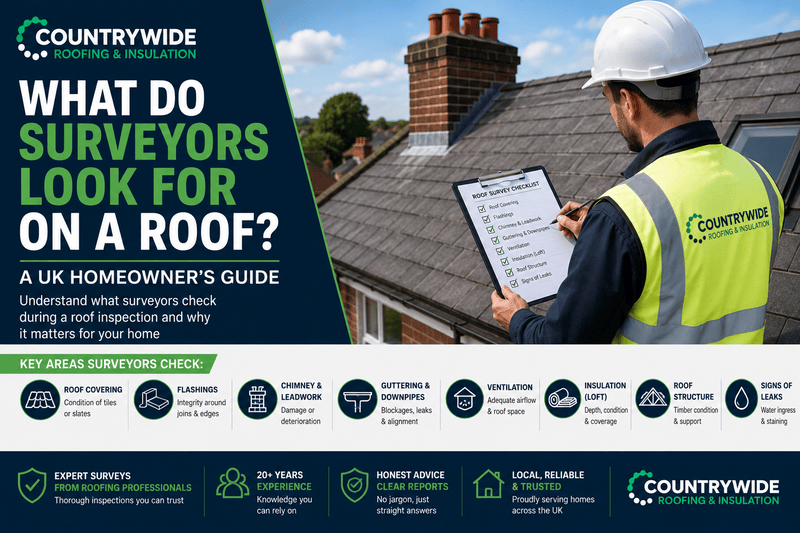 What Do Surveyors Look for on a Roof?