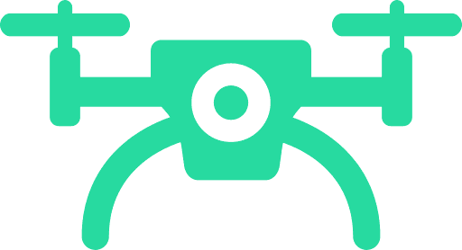 camera drone icon