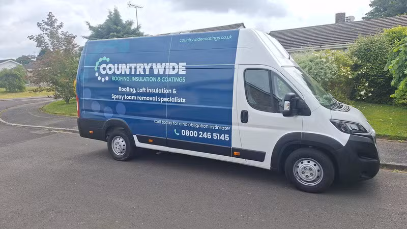 Countrywide Roofing & Insulation van