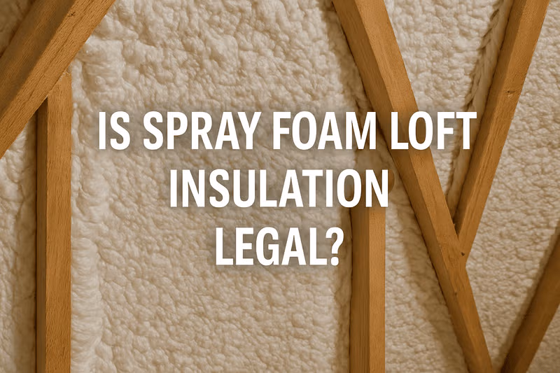 Is-spray-foam-loft-insulation-legal
