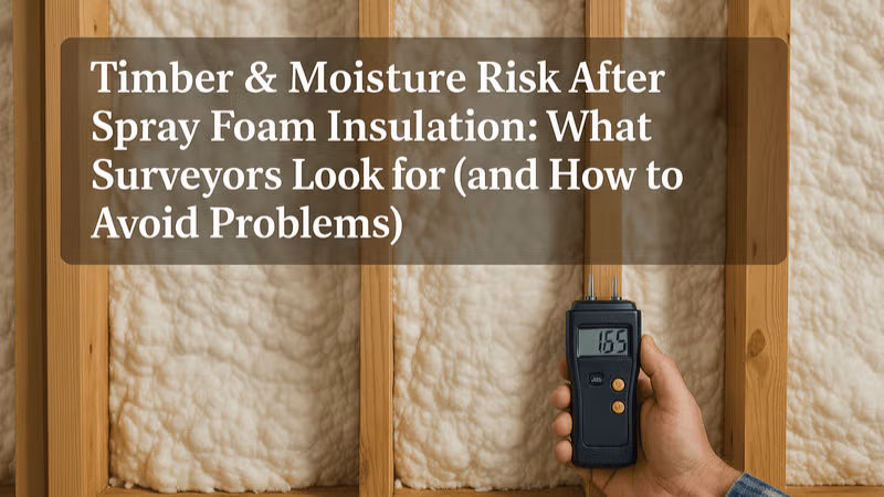 Timber & Moisture Risk After Spray Foam