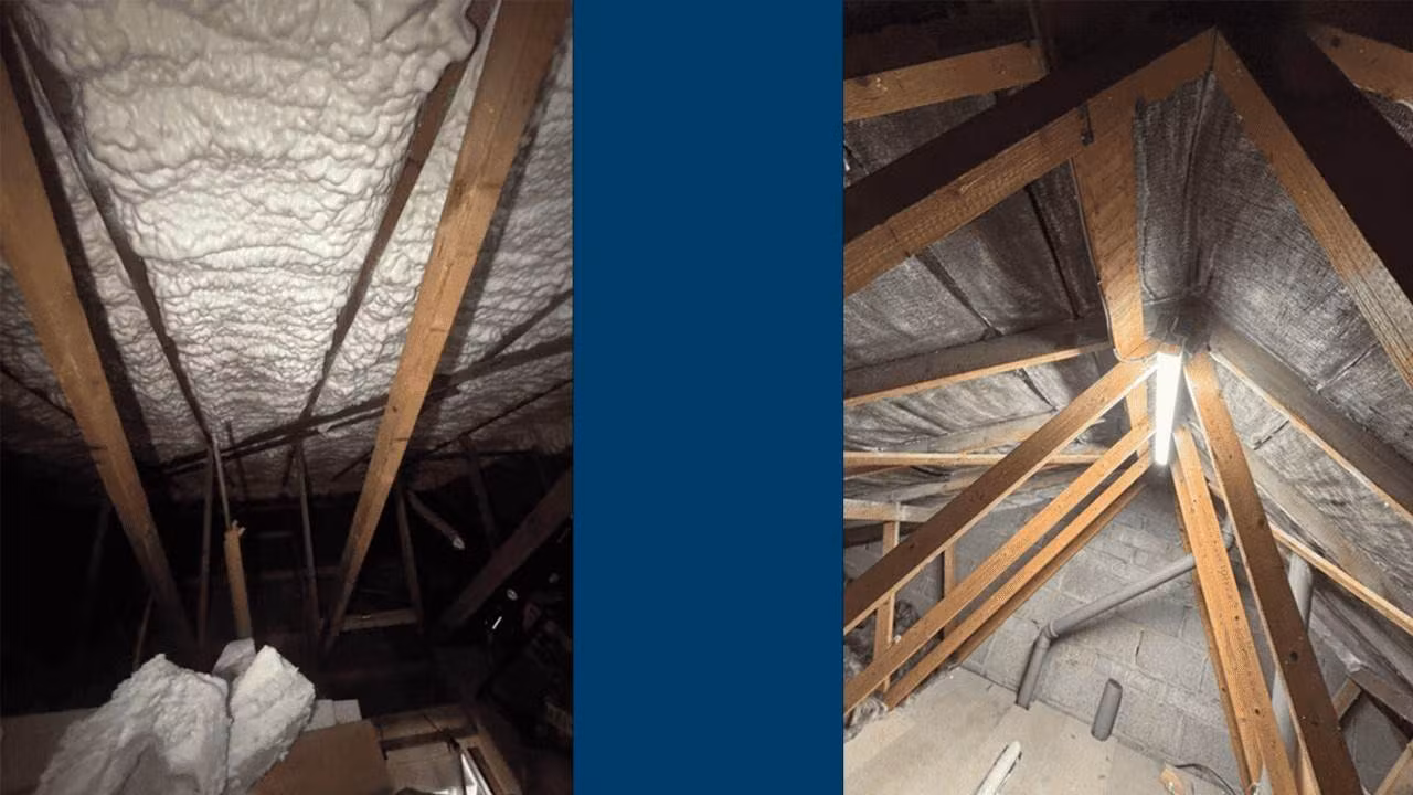Case Study: Roof Replacement and Open Cell Spray Foam Removal – 130m²