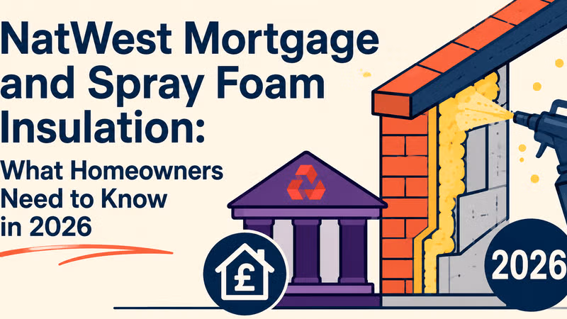NatWest Mortgage and Spray Foam Insulation: What Homeowners Need to Know in 2026