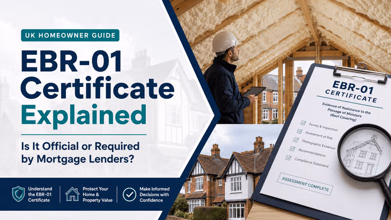 EBR-01 Certificate Explained: Is It Official or Required by Mortgage Lenders?