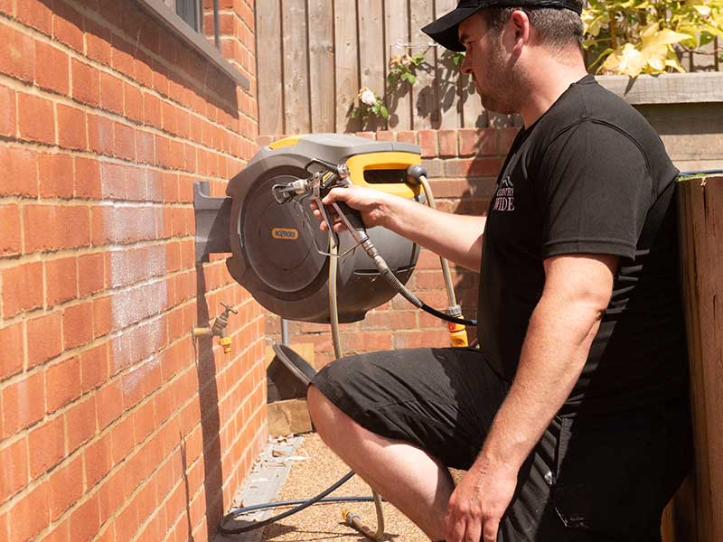 ProPERLA Masonry Creme application ProPERLA Masonry Creme Application